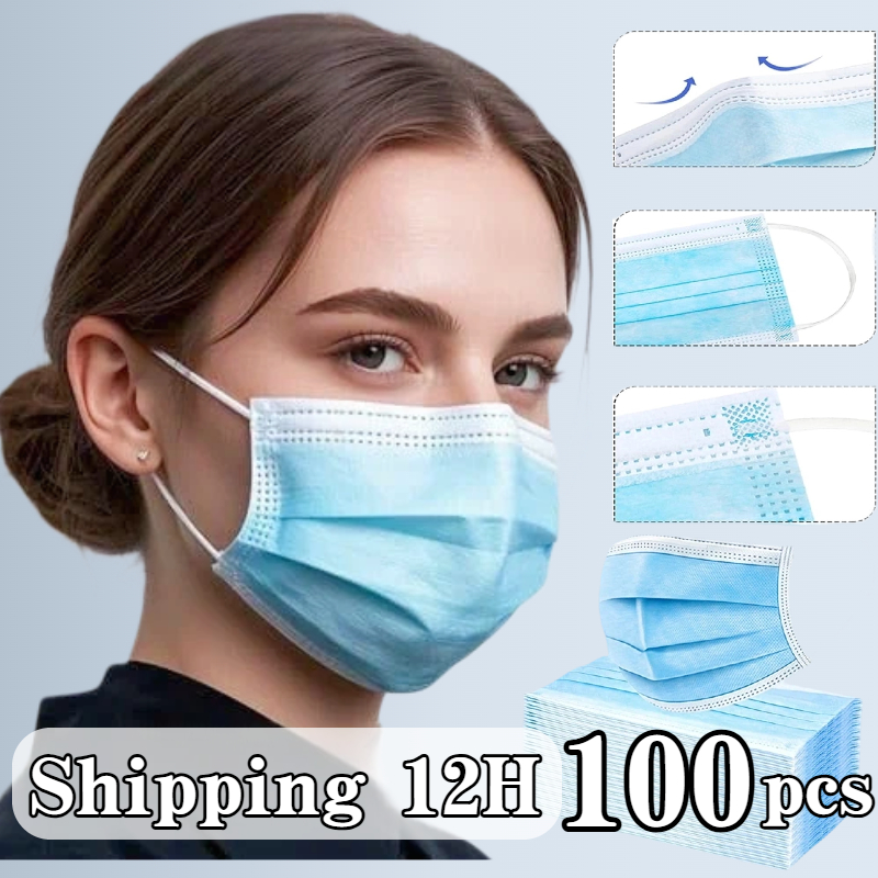 100 sztuk niebieskich jednoraz – Disposable Mask Blue recenzja i cena