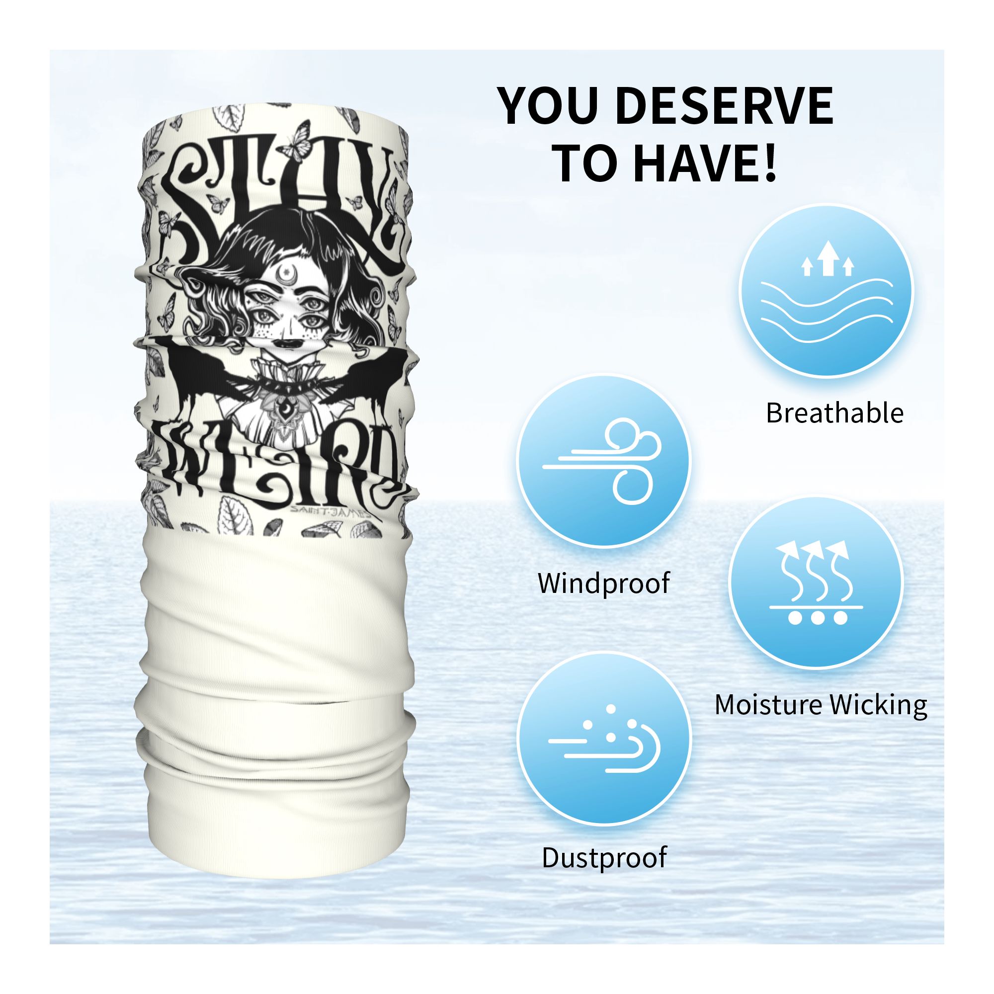 Wielofunkcyjna Chusta Komin Oc – Neck Gaiter Face Cover recenzja i cena