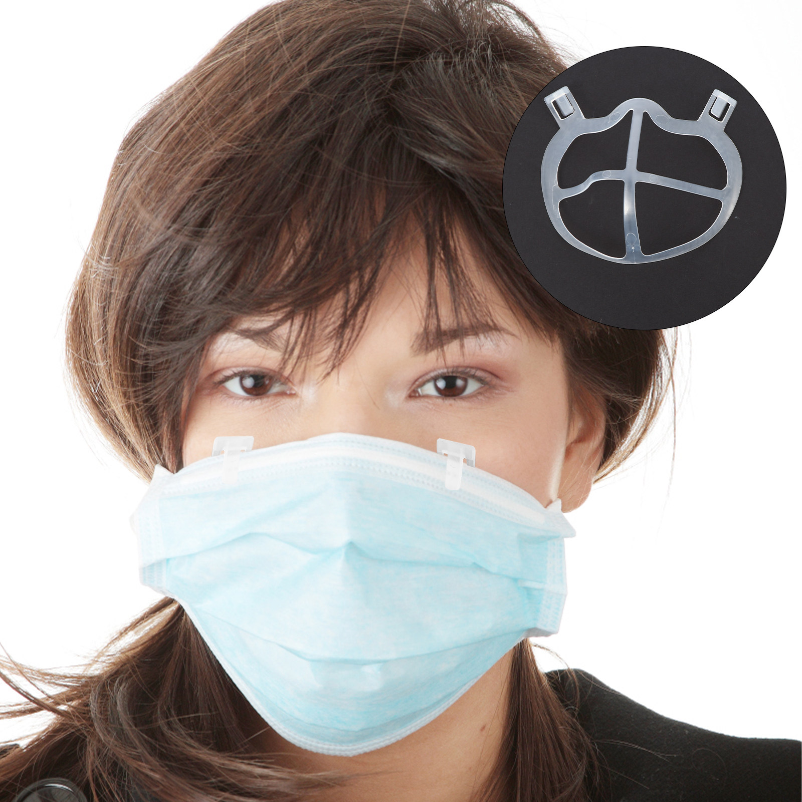 10 szt. silikonowych uchwytów  – Silicone Mask Bracket recenzja i cena