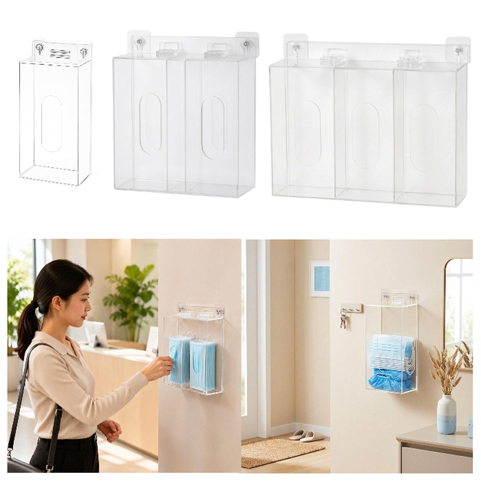 Oszczędzający miejsce akrylowy – Face Mask Storage Box recenzja i cena